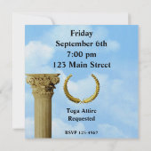 オパ！ 招待状 (裏面)