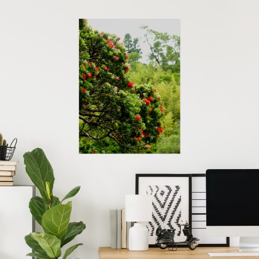 オヒアレフア ポスター (ホームオフィス)