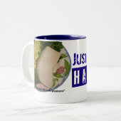 オヒョウのタイプ、オヒョウだけ、popurlonly ツートーンマグカップ (正面左)