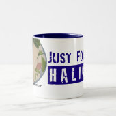 オヒョウのタイプ、オヒョウだけ、popurlonly ツートーンマグカップ (中央)