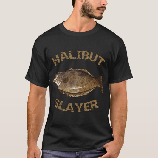 オヒョウの殺し屋 Tシャツ (正面)