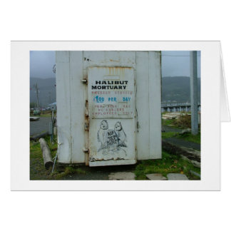 オヒョウの霊安室