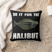 オヒョウ クッション (ブランケット)