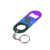 オヒョウ-小型栓抜きKeychain キーホルダー栓抜き (裏面アングル)