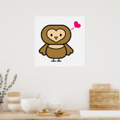 オビエフクロウ ポスター (キッチン)