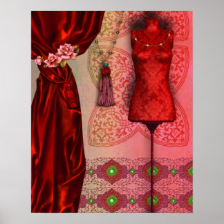 オビクトリアンフェリア州アラベスク – ゴティック ポスター