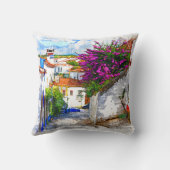 オビドスフラワーズ – ポルトガル クッション (裏面)