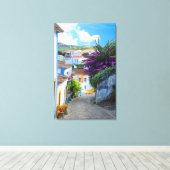 オビドス花 キャンバスプリント (インサイチュ (ウッドフロア))