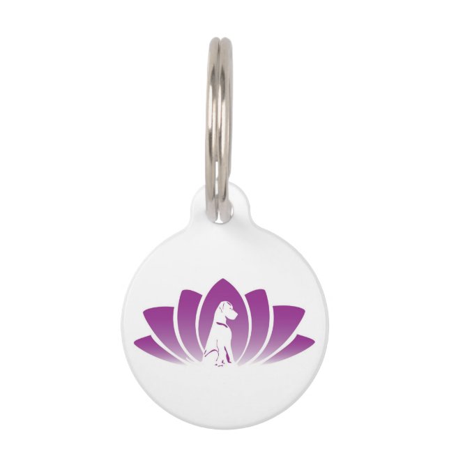 オビーディエンス ペット タグ (正面)