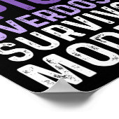 オピオイド過剰摂取認識度戦士サバイバー10 ポスター (角)