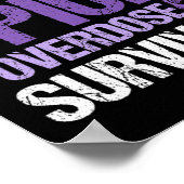 オピオイド過剰摂取認識度戦士サバイバー13 ポスター (角)