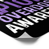 オピオイド過剰摂取認識度戦士サバイバー57 ポスター (角)