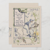 オフとランニング招待状 招待状 (正面/裏面)