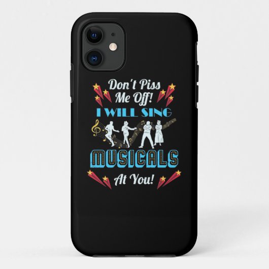 オフにしないミュージカル Case-Mate iPhoneケース (裏面)