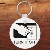 オフにする キーホルダー (正面)