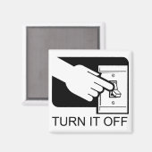 オフにする マグネット (正面/裏面)