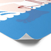 オフにする – 水の節約 ポスター (角)