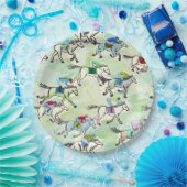 オフにレース紙プレート ペーパープレート (パーティー)