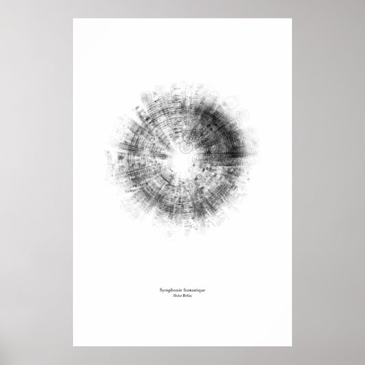 オフのスタッフ：交響曲ファンタスティック（黒） ポスター (正面)