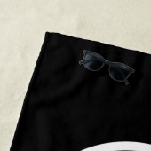 オフまたはオフに切り替えリラックスるオフライン電源ボタン ビーチタオル (インサイチュ)