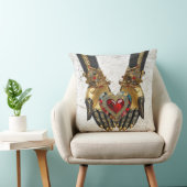 オファリング – 手のハート クッション (椅子)