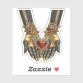 オファリング – 手のハート シール (シート)