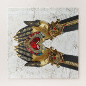 オファリング – 手のハート ジグソーパズル (横)