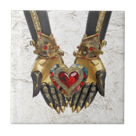 オファリング – 手のハート タイル