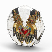 オファリング – 手のハート フォトブロック (右)