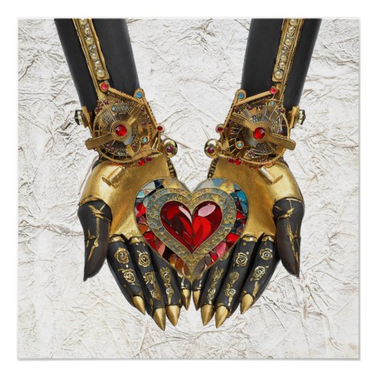 オファリング – 手のハート ポスター (正面)