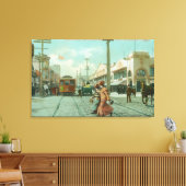 オファレルStからフィルモアStの北向き キャンバスプリント (インサイチュ (リビング))