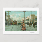 オファレルStからフィルモアStの北向き ポストカード (正面)