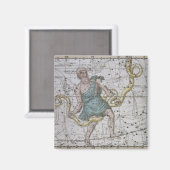 オフィウコスまたは蛇紋岩、「天星図」 マグネット (正面/裏面)