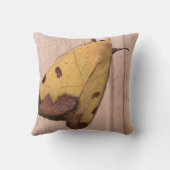 オフィウサ・ティラハカ、緑のドラブ クッション (裏面)