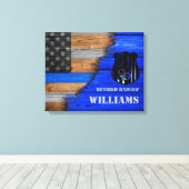 オフィサー退職したキャンバス印刷 キャンバスプリント (インサイチュ (ウッドフロア))