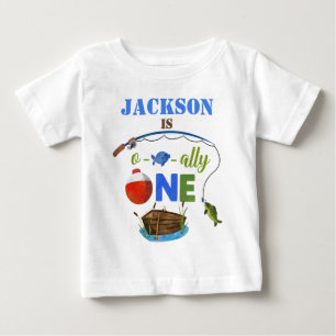 オフィシャリONEベビーTシャツO-fish-ally Big ONE boy ベビーTシャツ