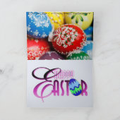 オフィシャルイースター牛 シーズンカード (内部)