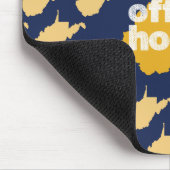 オフィシャルウェストバージニアフーピー登山家 マウスパッド (コーナー)