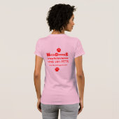 オフィシャルウォッチドガー! Tシャツ (裏面フル)