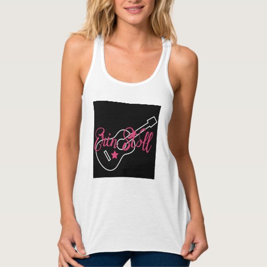 オフィシャルエリンストール・ギター・タンク タンクトップ (正面)