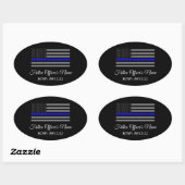 オフィシャルオーバル落ちたバンパーステッカーの記憶 楕円形シール (シート)