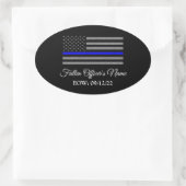 オフィシャルオーバル落ちたバンパーステッカーの記憶 楕円形シール (バッグ)