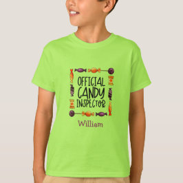 オフィシャルキャンディ監察官ハロウィーン Tシャツ