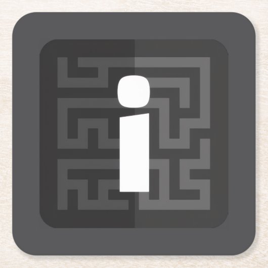 オフィシャルキュレーテッドニュースデスクコースター スクエアペーパーコースター (正面)