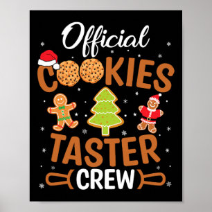 オフィシャルクッキータスタークルークリスマスベーキングベイカー ポスター