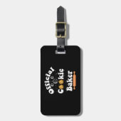 オフィシャルクッキーベイカークッキー愛好家クリスマス ラゲッジタグ (正面縦)