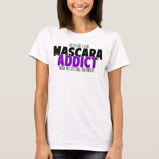 オフィシャルクラブ – マスカラアディクト Tシャツ (正面)