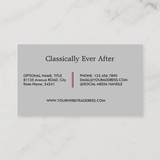 オフィシャルグレー 名刺 (裏面)