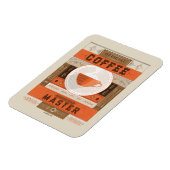 オフィシャルコーヒー醸造マスター マグネット (左側)