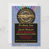 オフィシャルゴールデンオルディパーティの招待状 招待状 (正面)